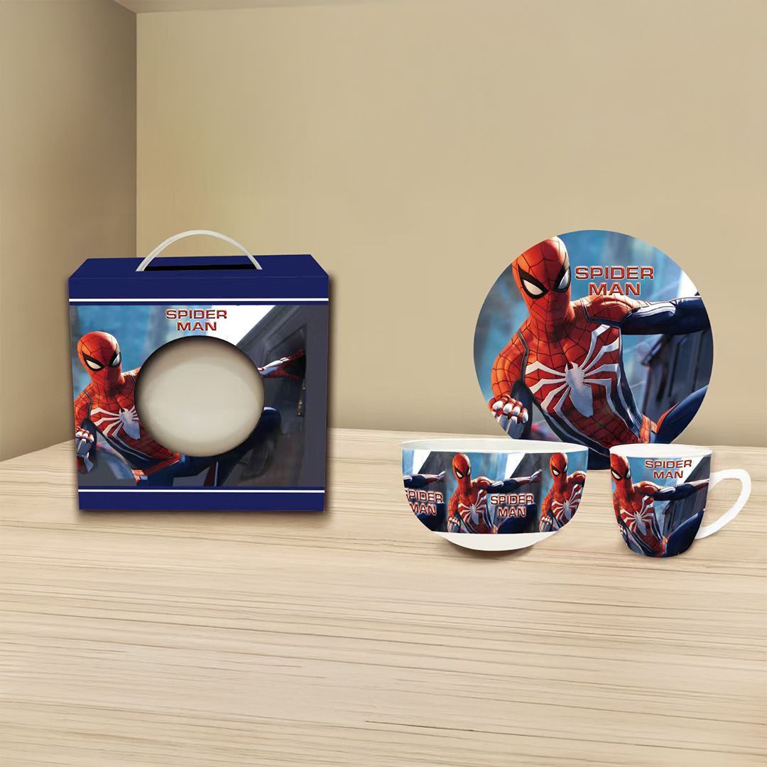 أدوات طعام للأطفال بتصميم Spider-Man - 5