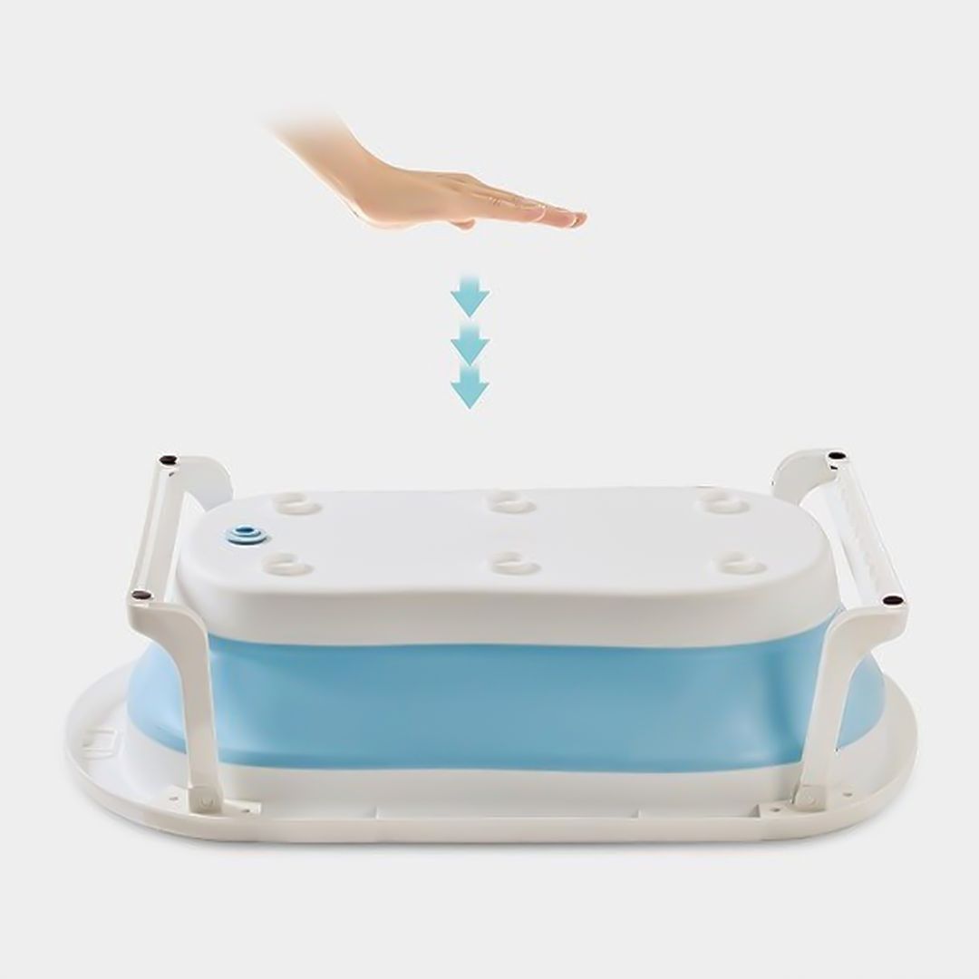 Baby Folding Bathtub with Thermometer product thumbnail 3