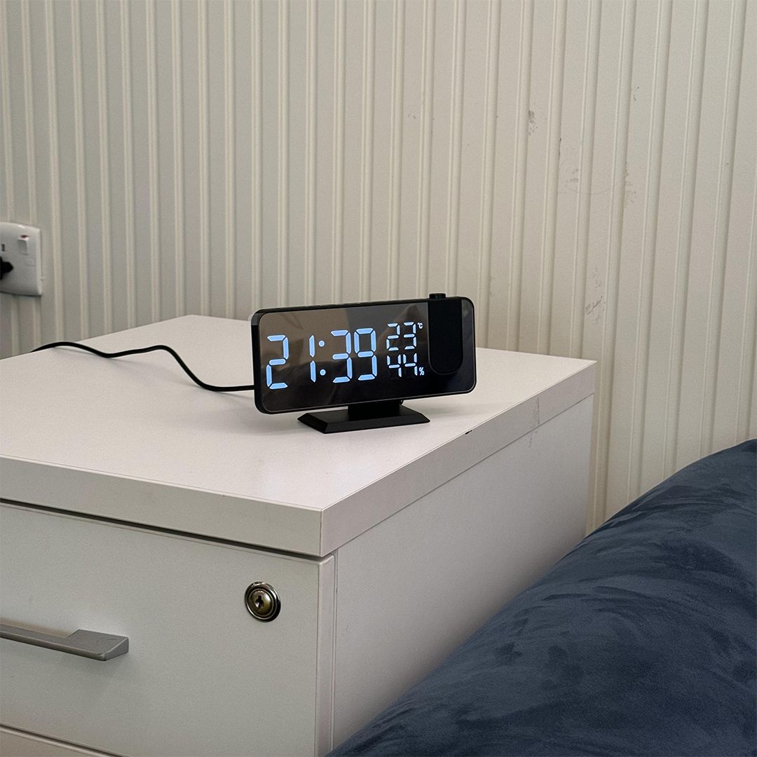 منبه وساعة بروجيكتور رقمية - 14