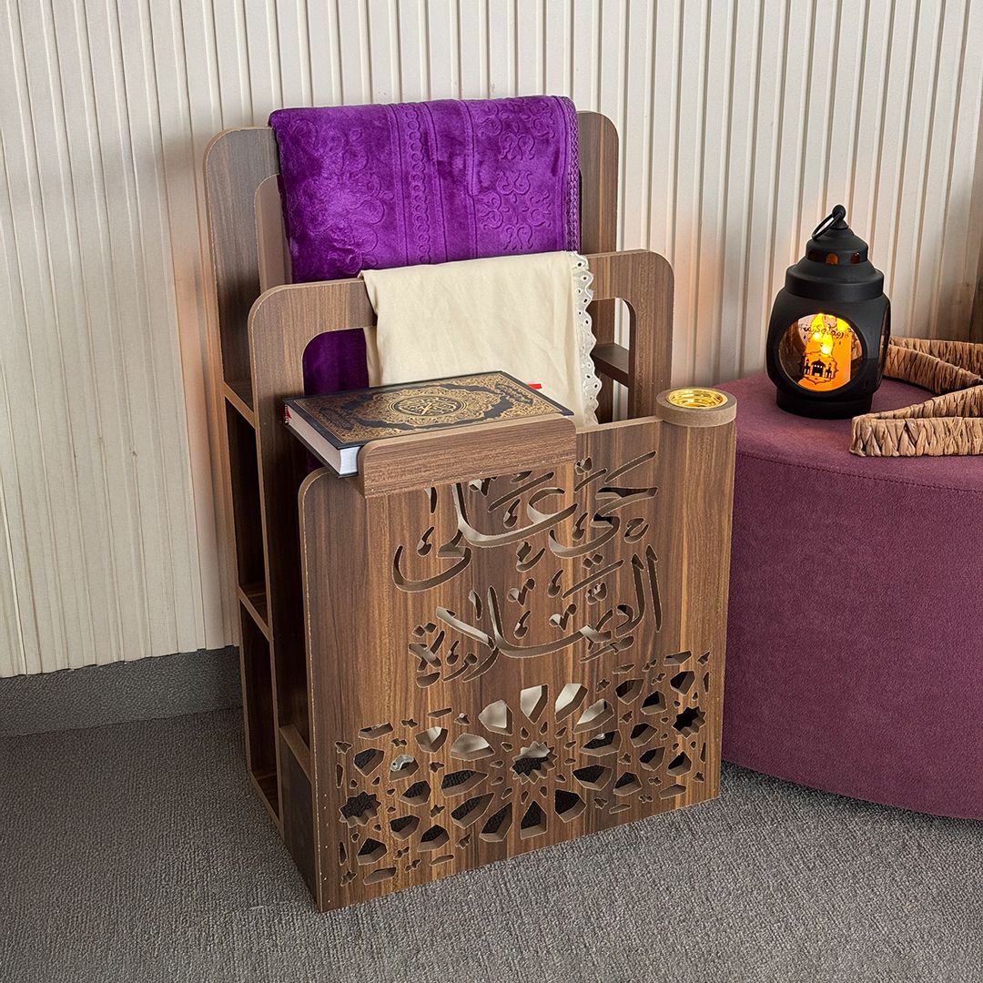 Wooden Prayer Stand with Incense Burner product thumbnail 2