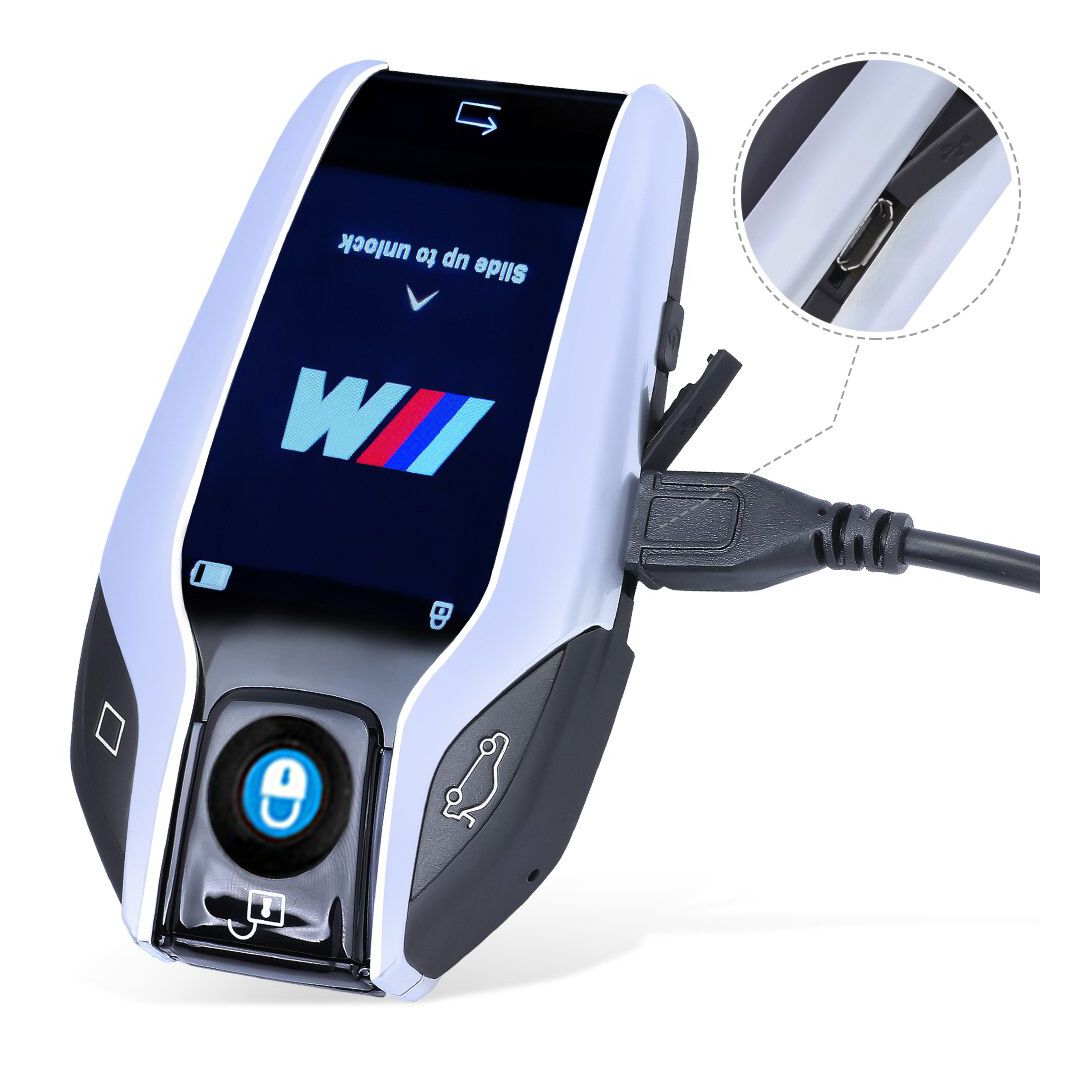 مفتاح ذكي للسيارة مع شاشة LCD	 - 13