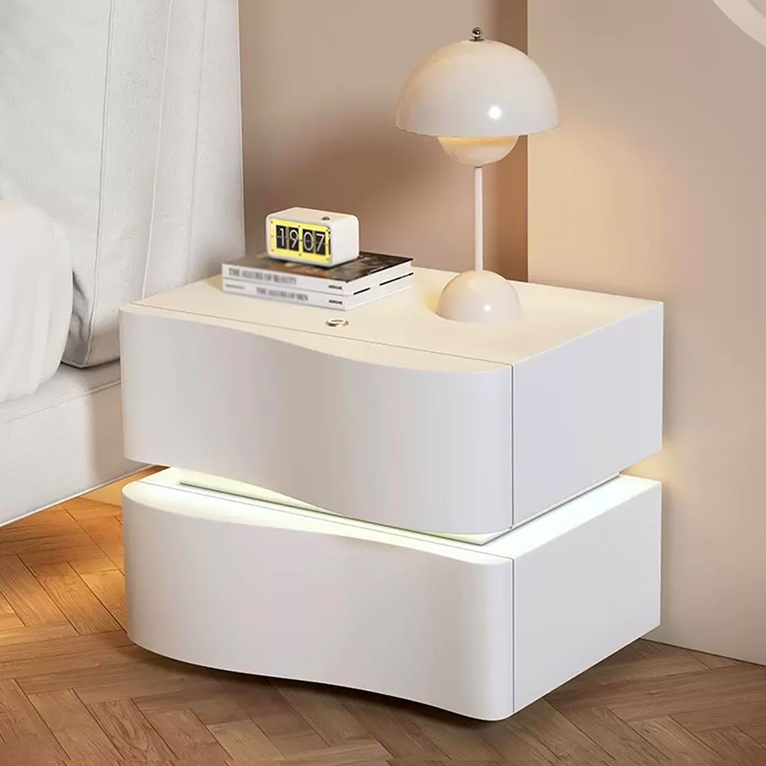 طاولة جانبية بإضاءة LED - 2