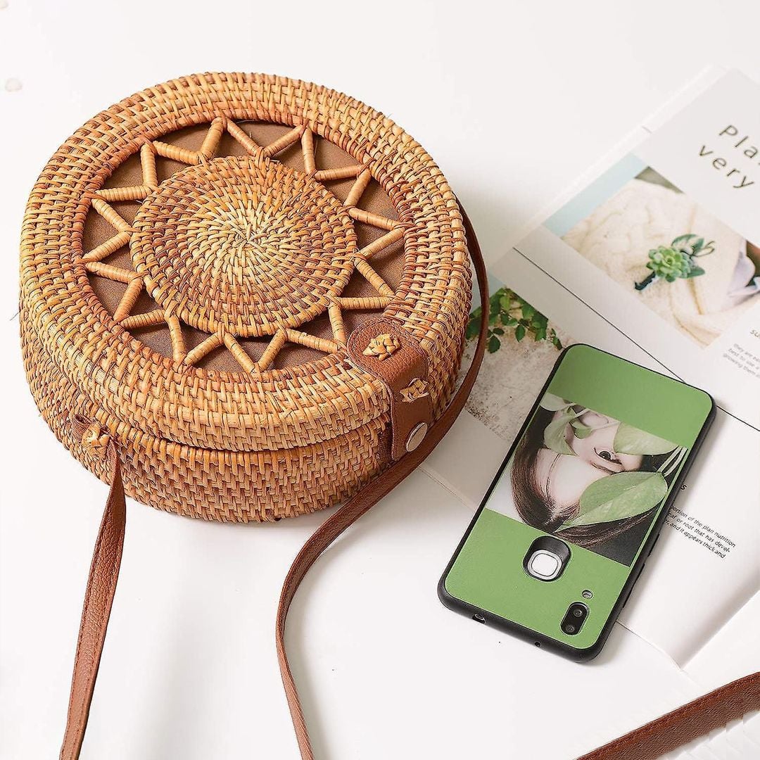 Handmade Rattan Shoulder Bag product thumbnail 13