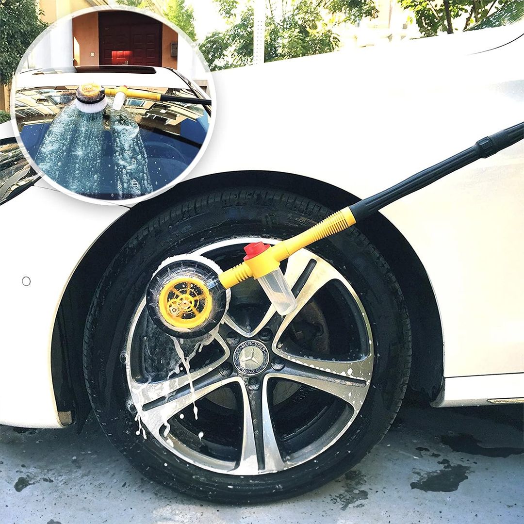 فرشاة غسيل السيارة الدوارة - 13