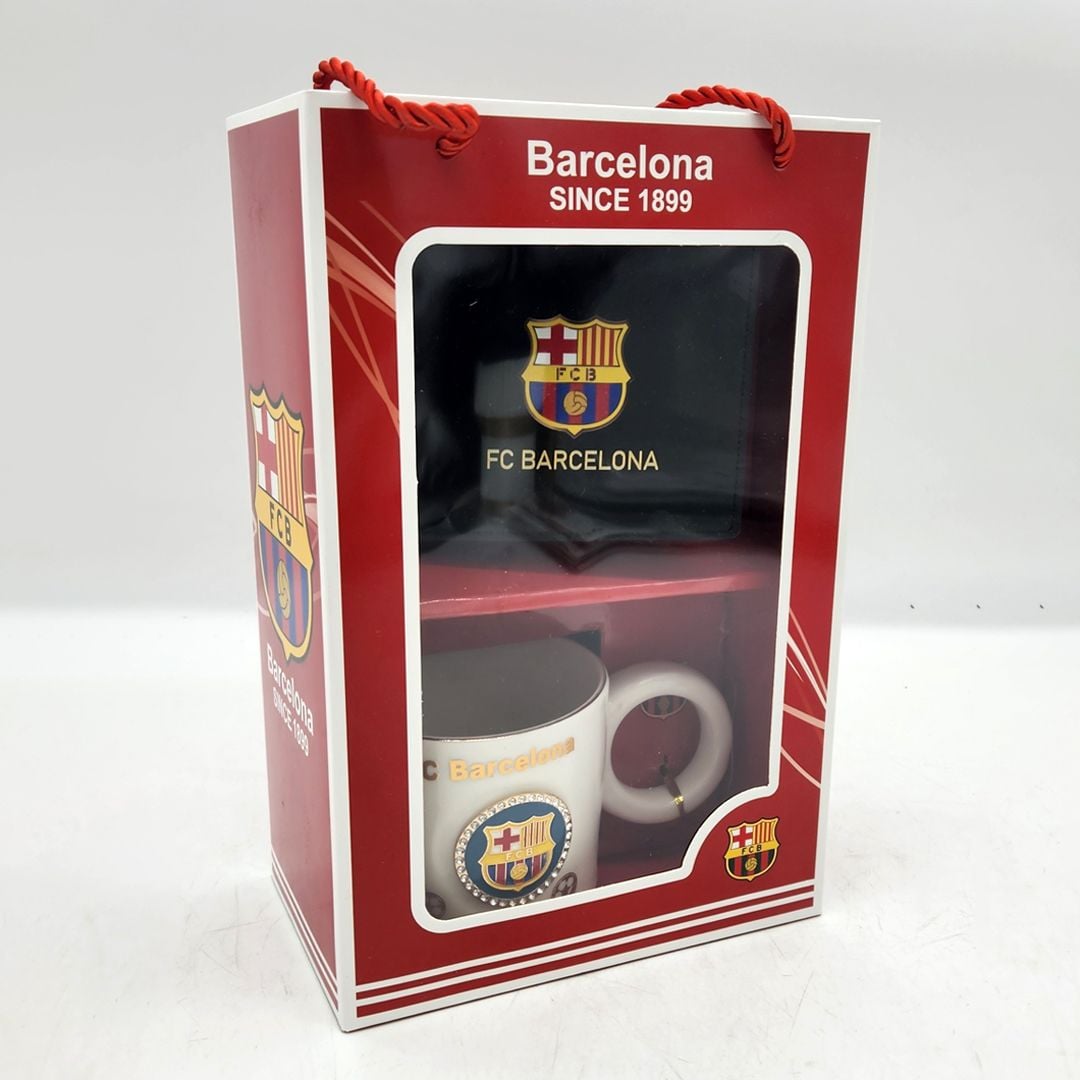 مج و محفظة بتصميم Barcelona - 3