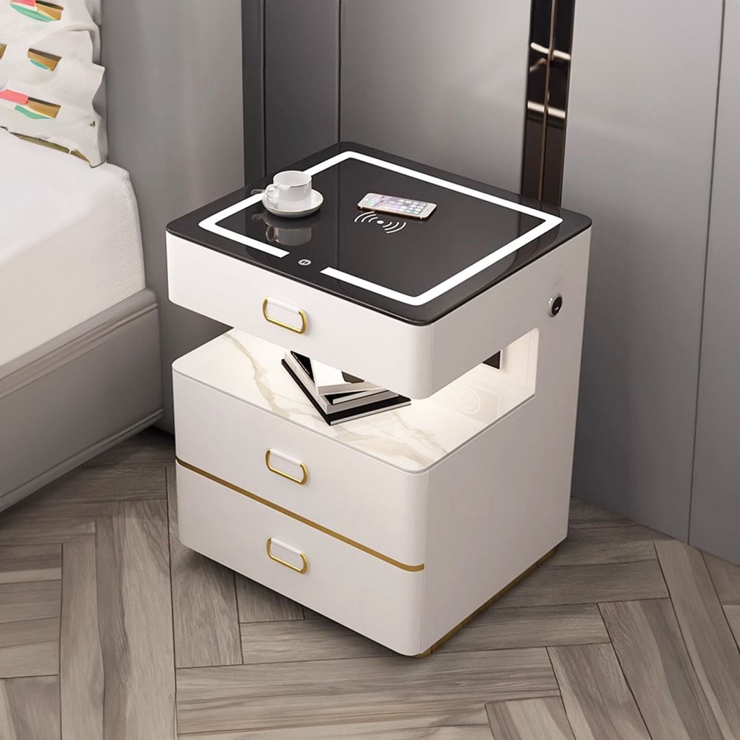 Bedside Table With Internal Storage product thumbnail 5
