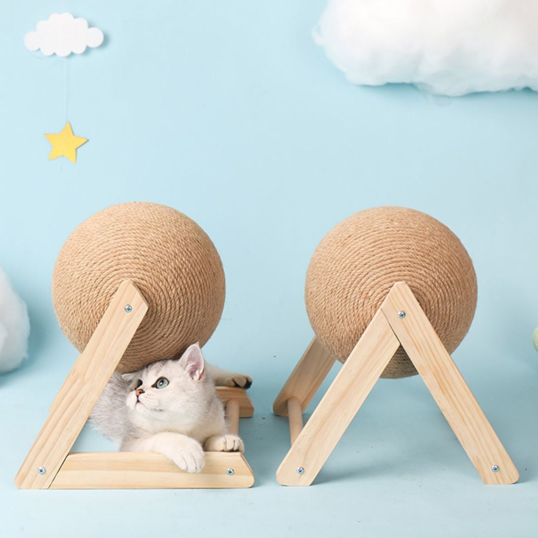 Kitten Sisal Rope Ball Toy product thumbnail 5