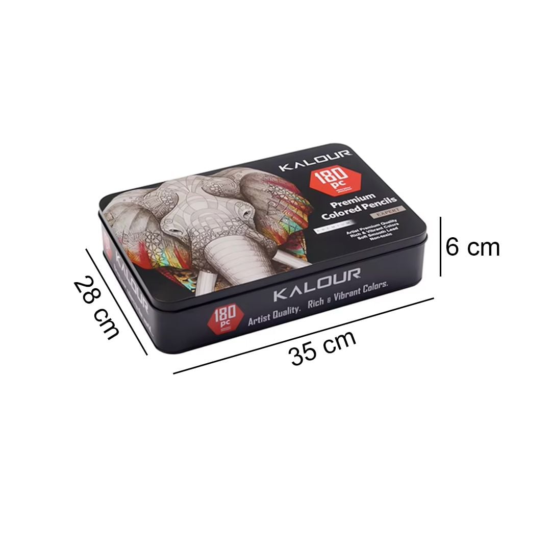 Wooden Colored Pencils Set - 180 Pencils product thumbnail 12