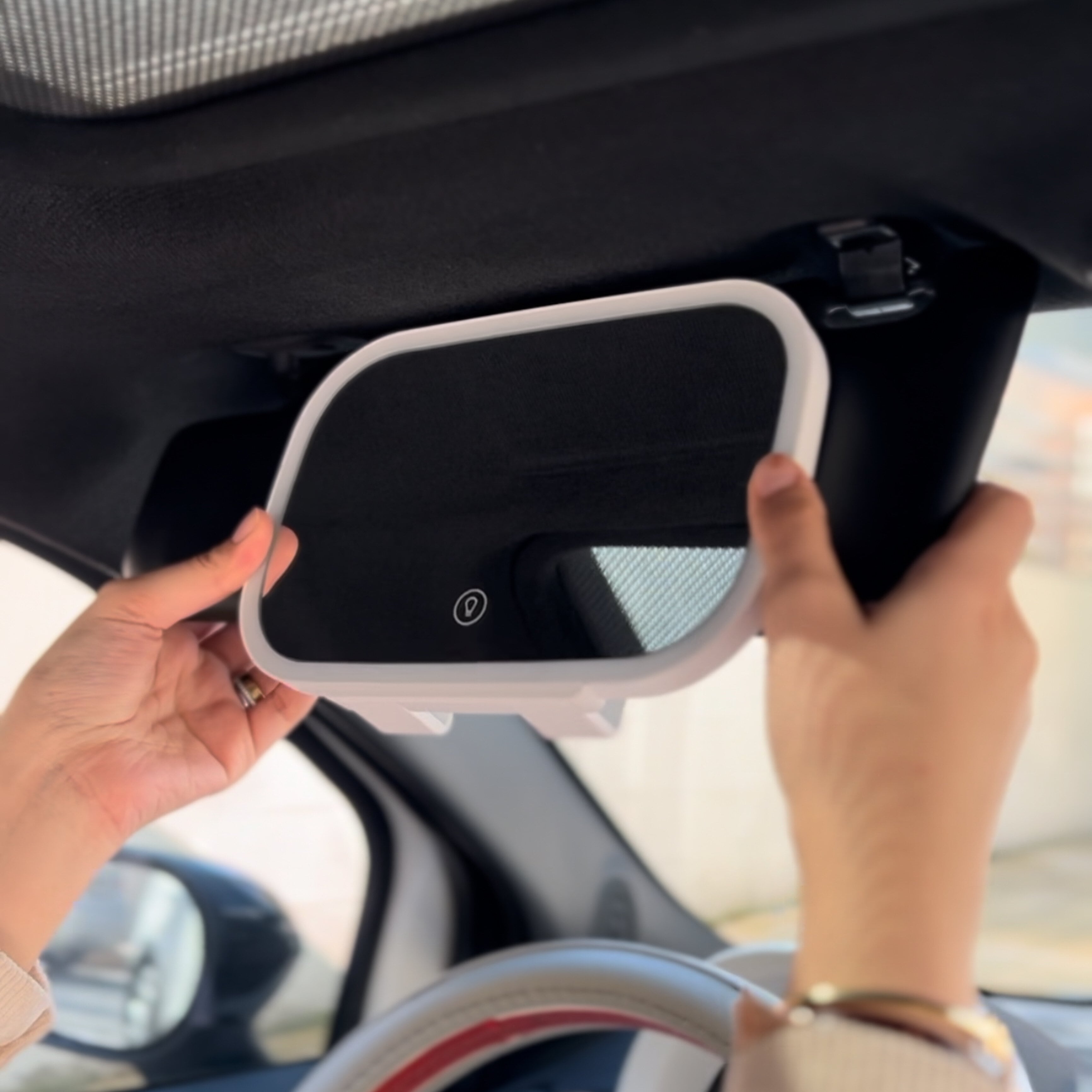 Interior Rear View Mirror With LED Light product thumbnail 14