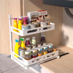 رفوف سحب لتنظيم الخزائن