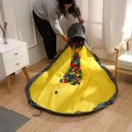 حقيبة تخزين الألعاب مع بساط للعب - 1