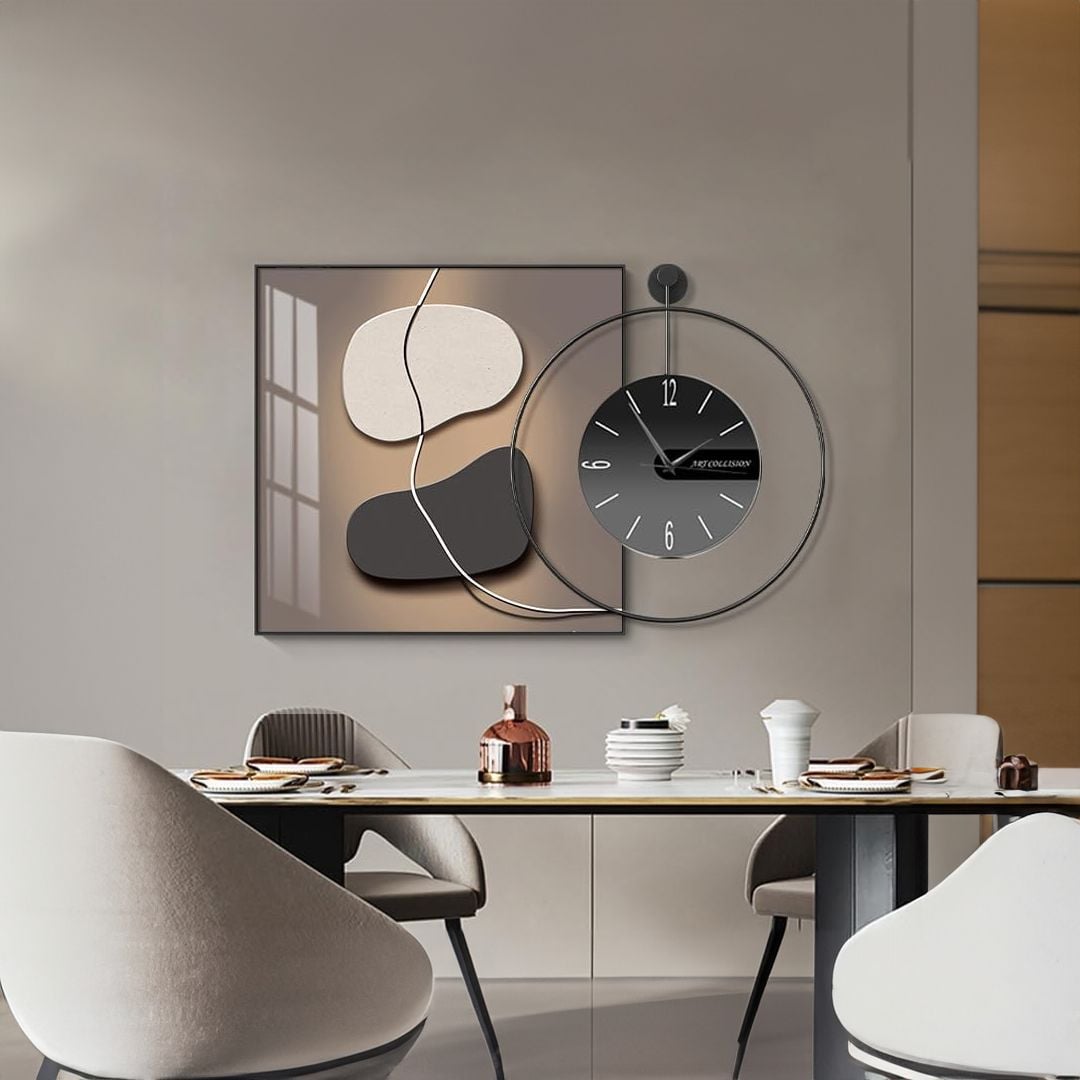 Round wall clock with Photo Frame product thumbnail 9