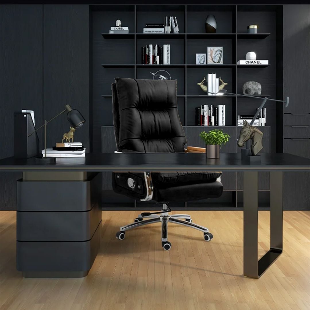 Leather Recliner Office Chair product thumbnail 16