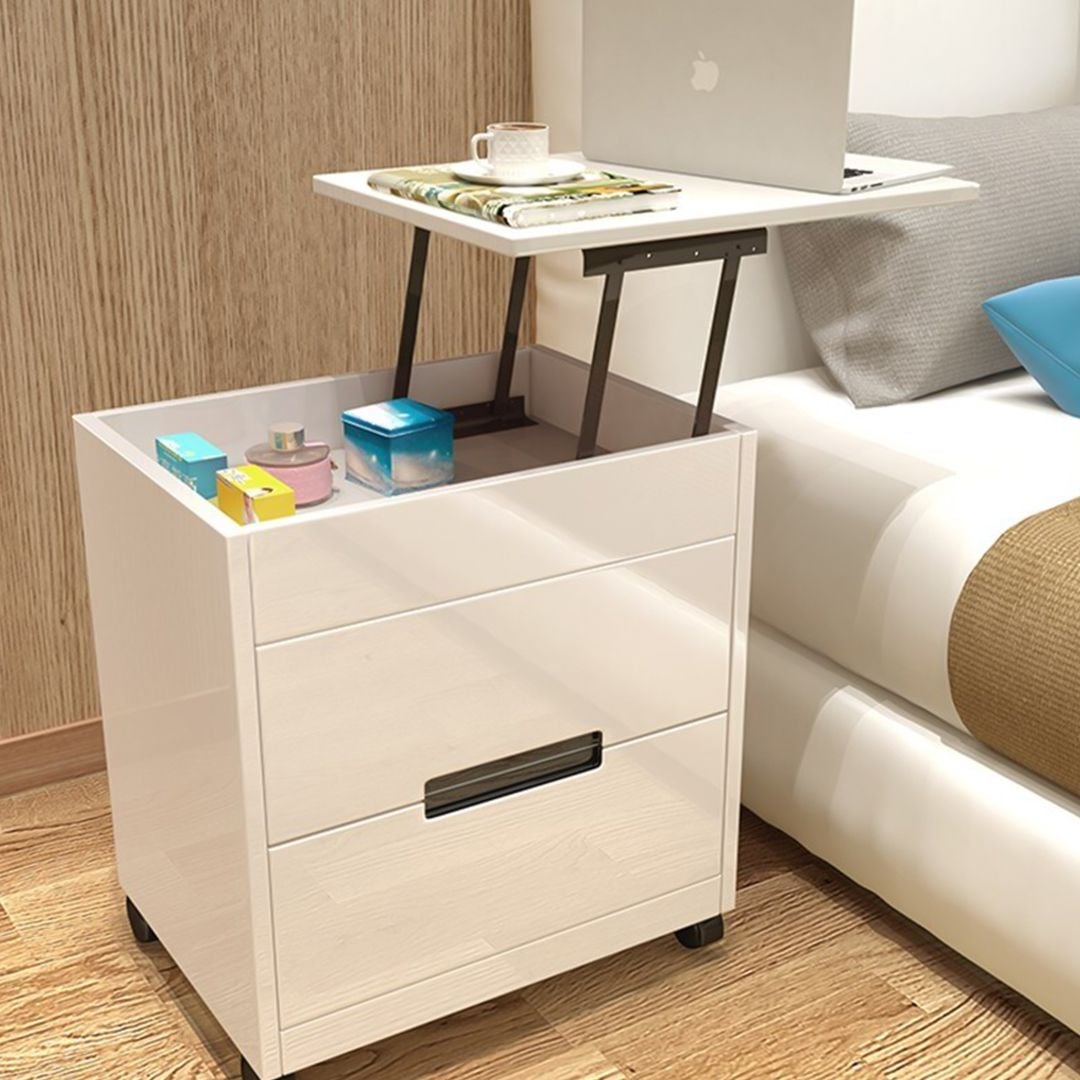 طاولة سرير جانبية بسطح متحرك - 13