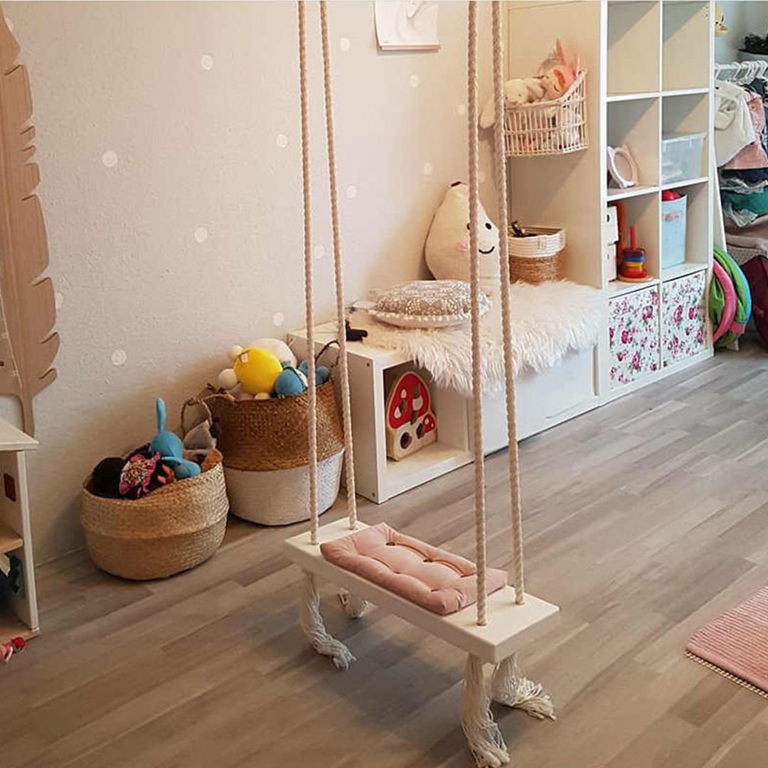 Children's wooden swing product thumbnail 12