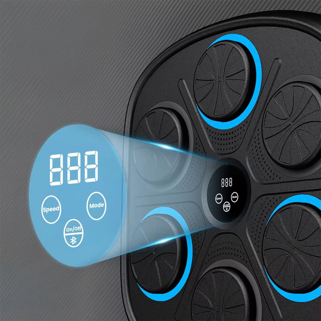 جهاز الملاكمة الإلكتروني مع قفازات - 4