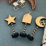 مجموعة ديكورات العيد الخشبية بإضاءة ليد - 16