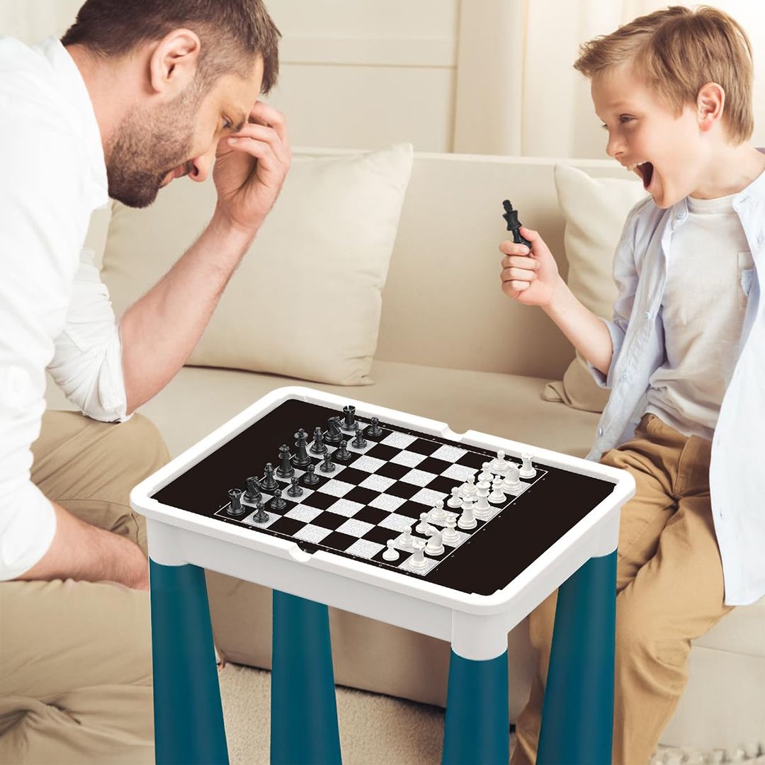 طاولة الألعاب التعليمية 9 في 1 للأطفال - 11