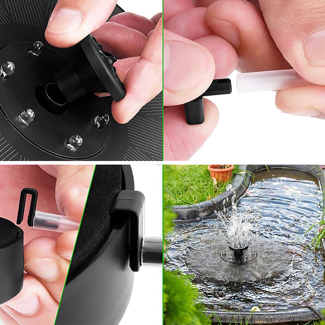 النافورة المُضيئة على الطاقة الشمسية - 21