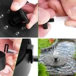 النافورة المُضيئة على الطاقة الشمسية - 21