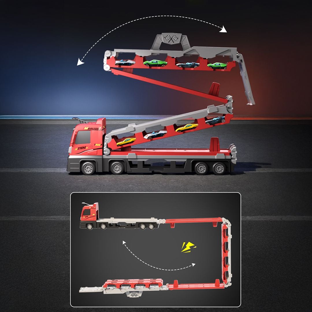شاحنة نقل مع مسار سباق للأطفال - 4