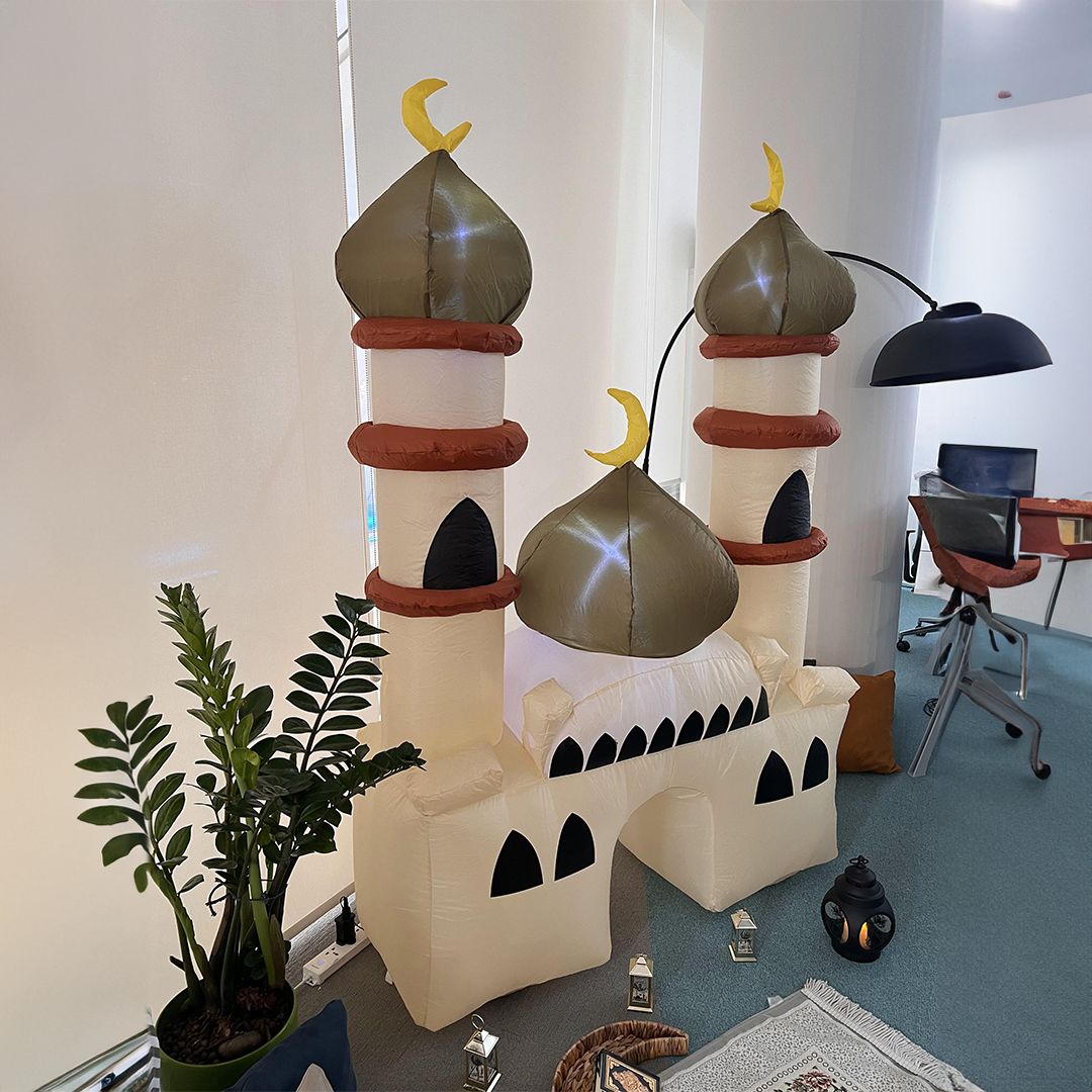 مُجسم المسجد القابل للنفخ - 4