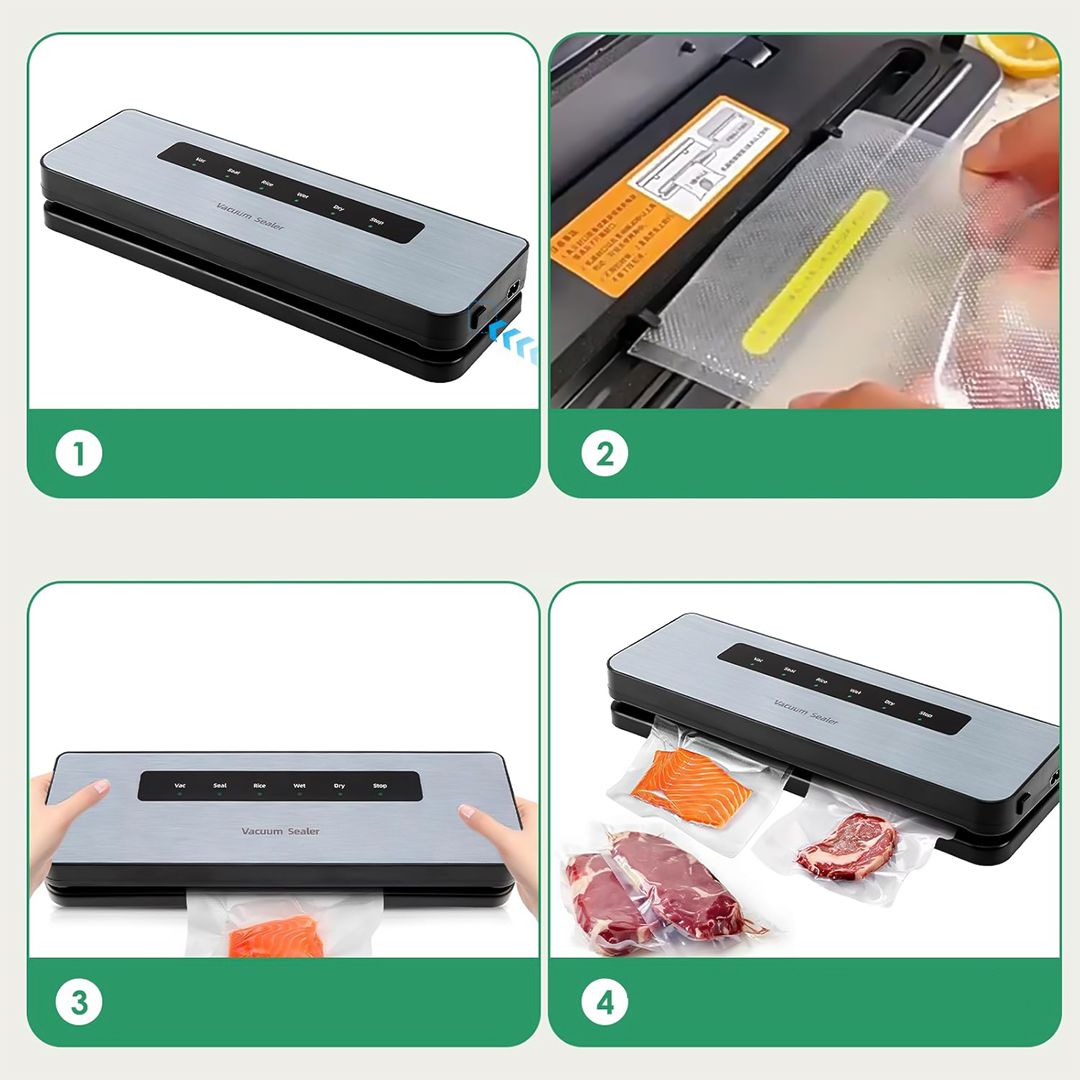 جهاز شفط وإغلاق أكياس الطعام - 7