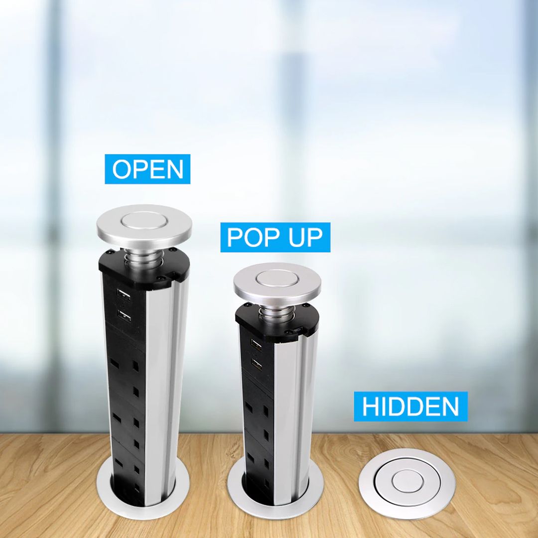 Tabletop pop up Socket Quintuple Type-G product thumbnail 11
