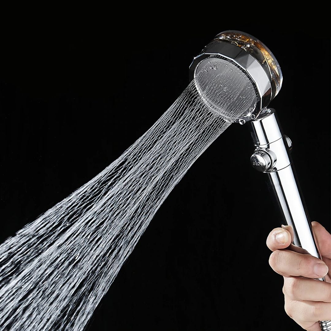 رأس دوش مع مروحة - 1