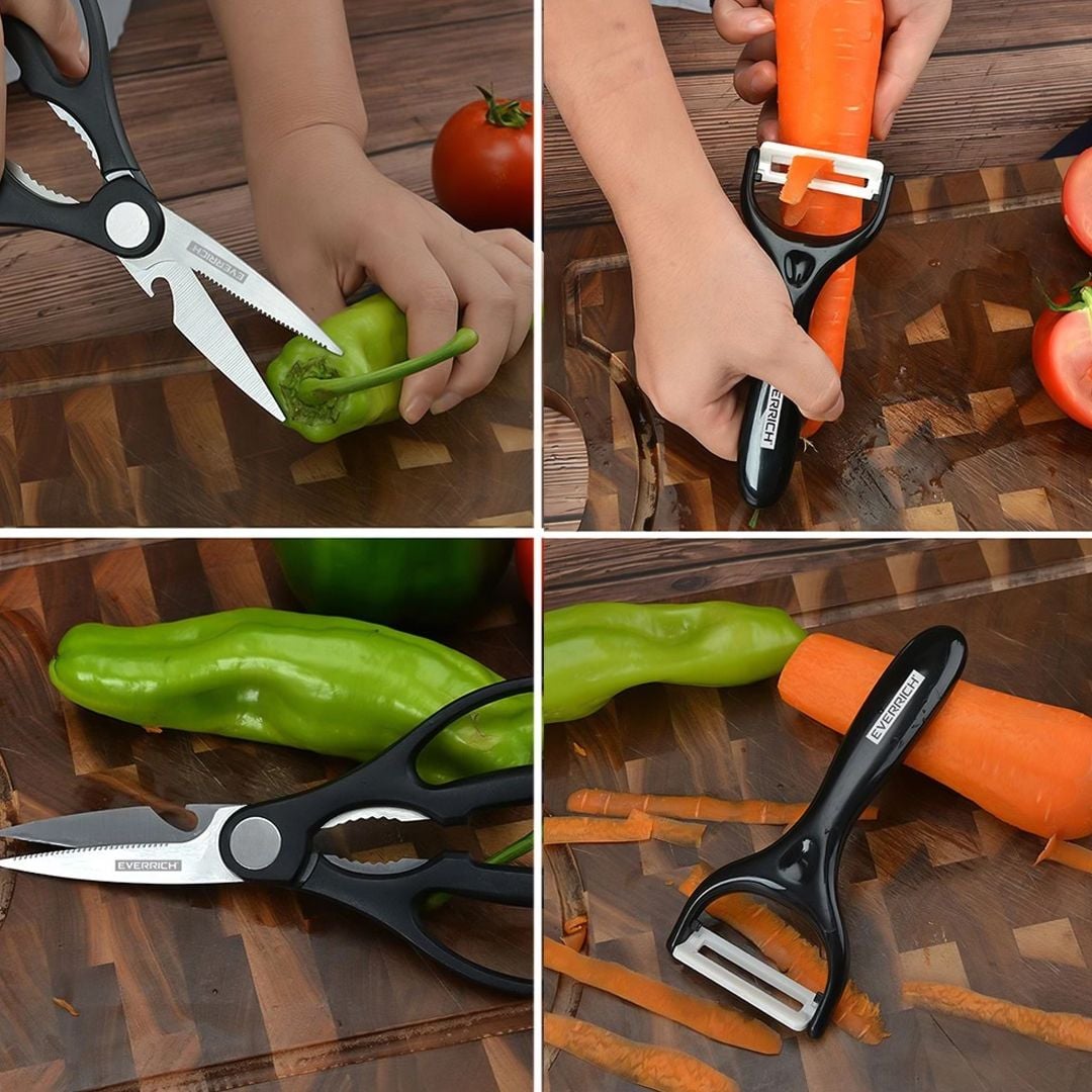 طقم سكاكين ستانلس ستيل للمطبخ - 26