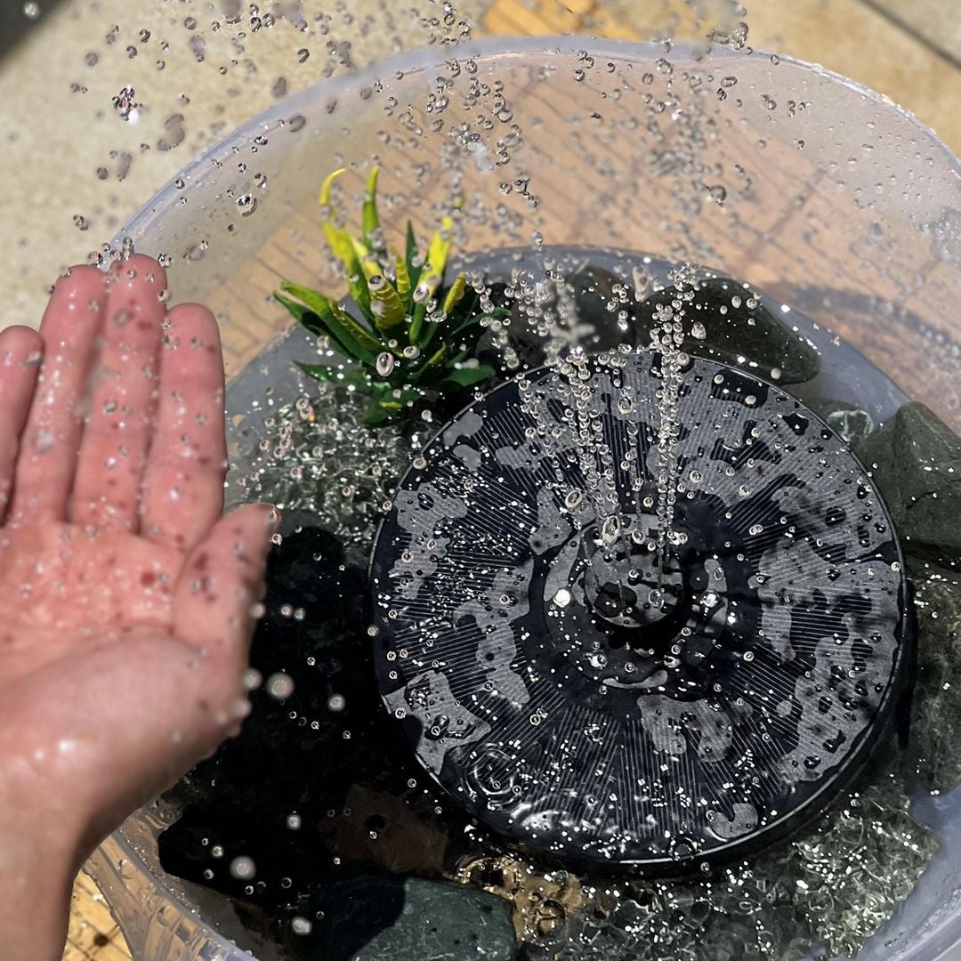 النافورة المُضيئة على الطاقة الشمسية - 41