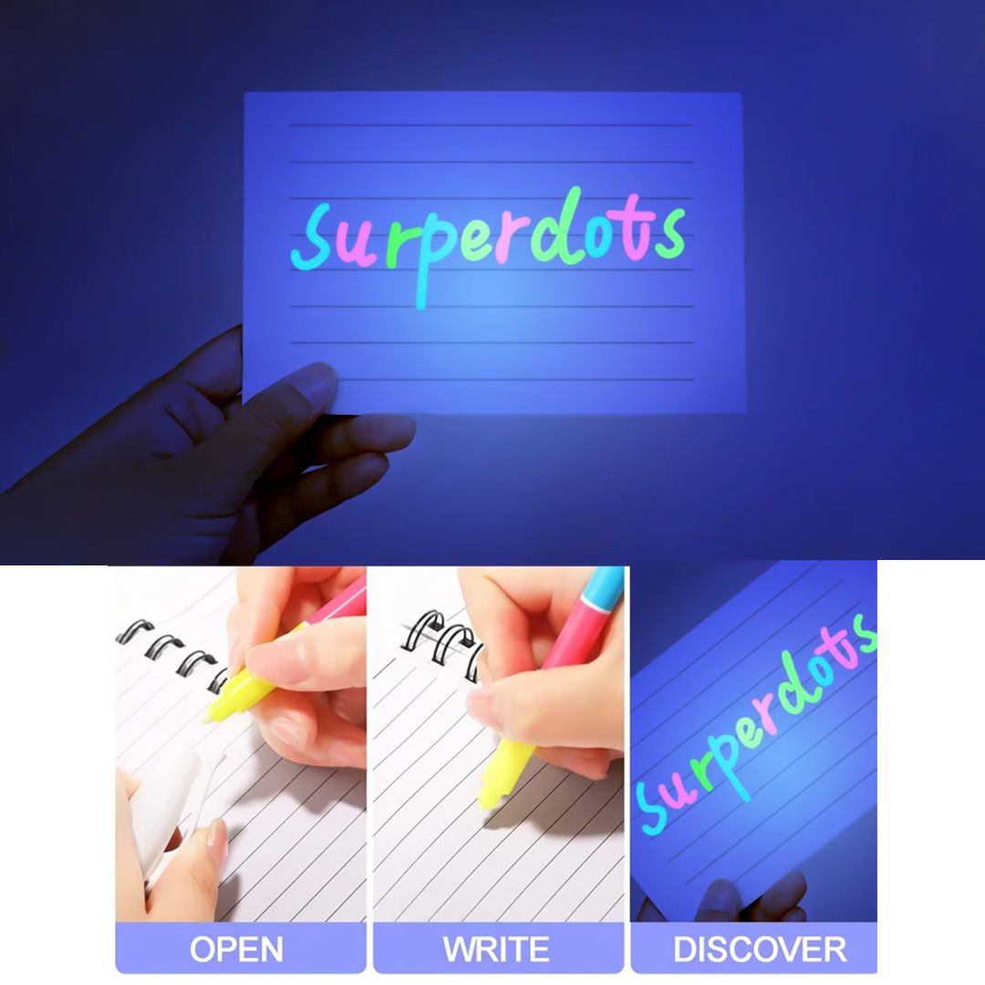 Fluorescent Pen With Invisible Ink product thumbnail 6