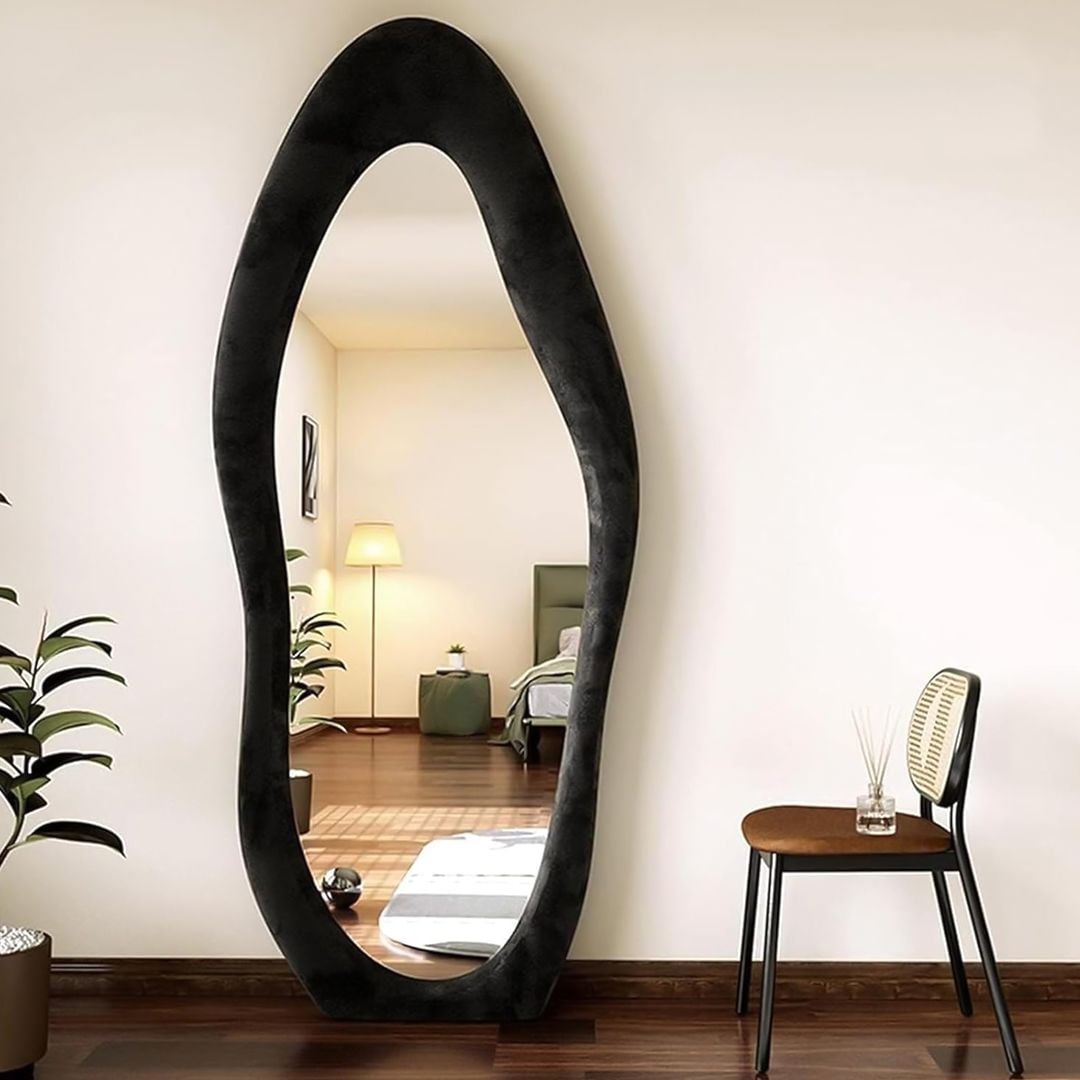 Floor Mirror with Wave Frame product thumbnail 5