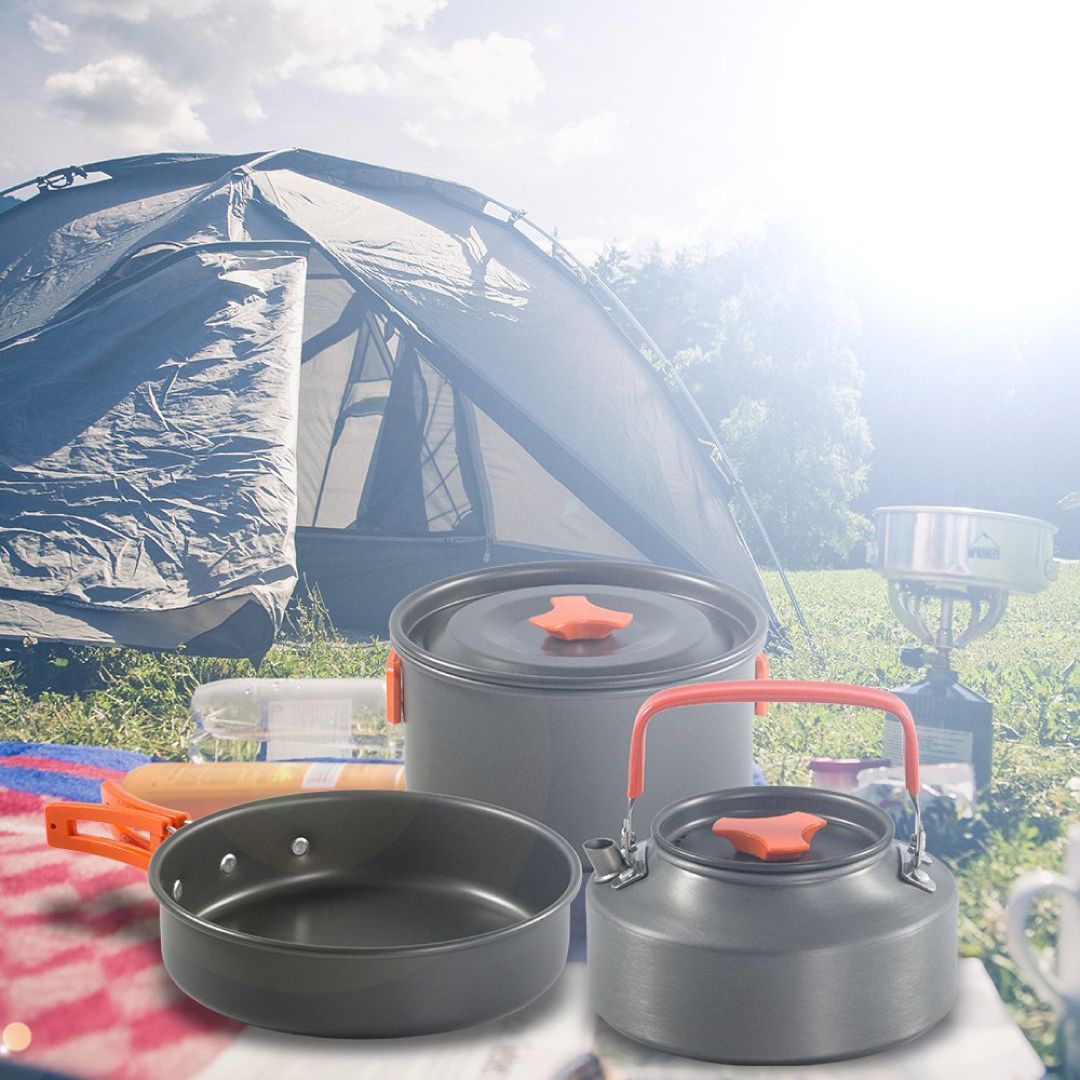 Camping Cookware Kit with stove product thumbnail 2