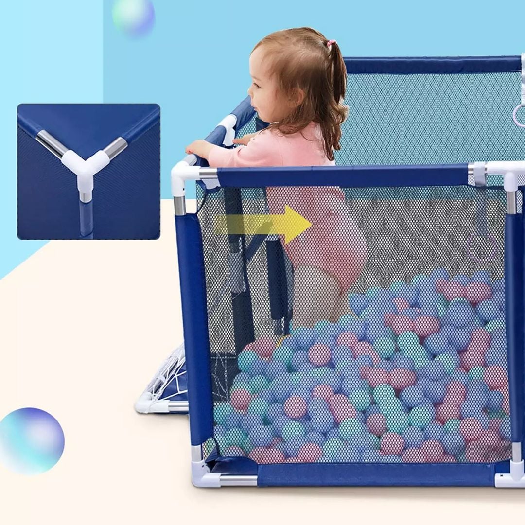 Baby Playpen with Basketball - 13