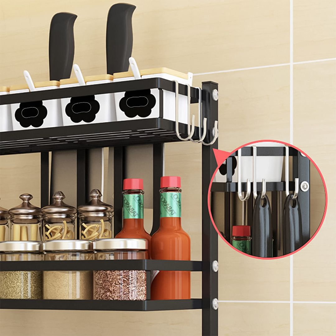 رفوف تنظيم المطبخ 3 رف - 17