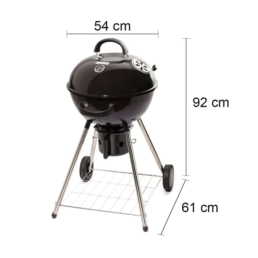 Charcoal BBQ Grill with top cover product thumbnail 17