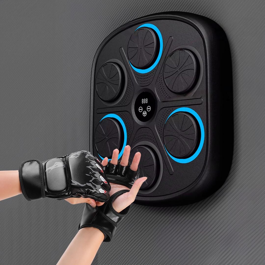 جهاز الملاكمة الإلكتروني مع قفازات - 1