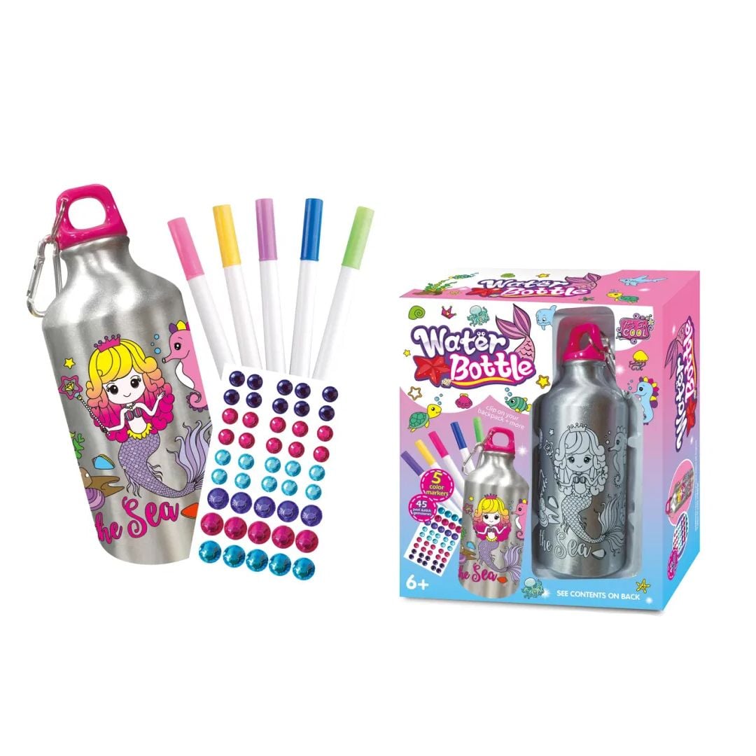 زجاجة ماء قابلة للتلوين للأطفال - 6