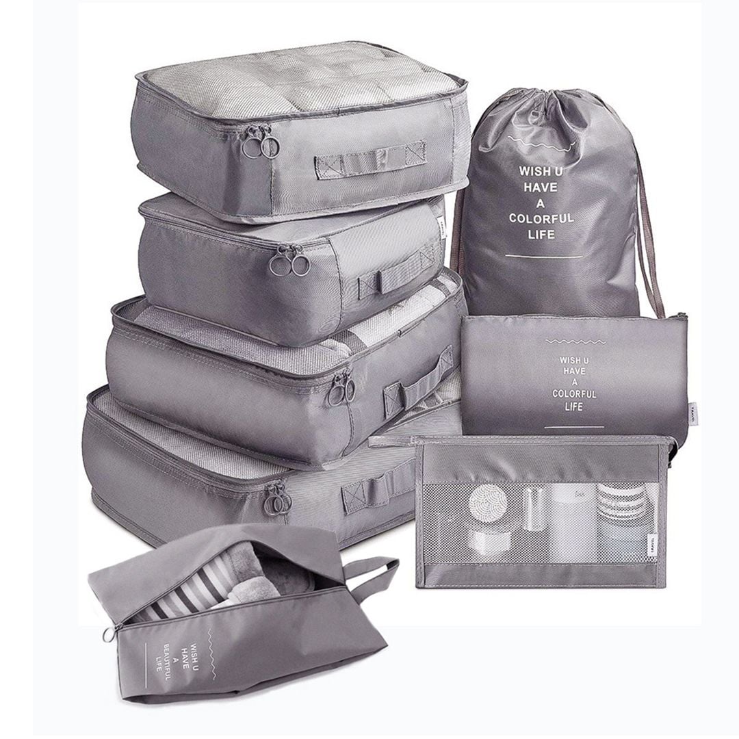 مجموعة تنظيم ملابس السفر - 13