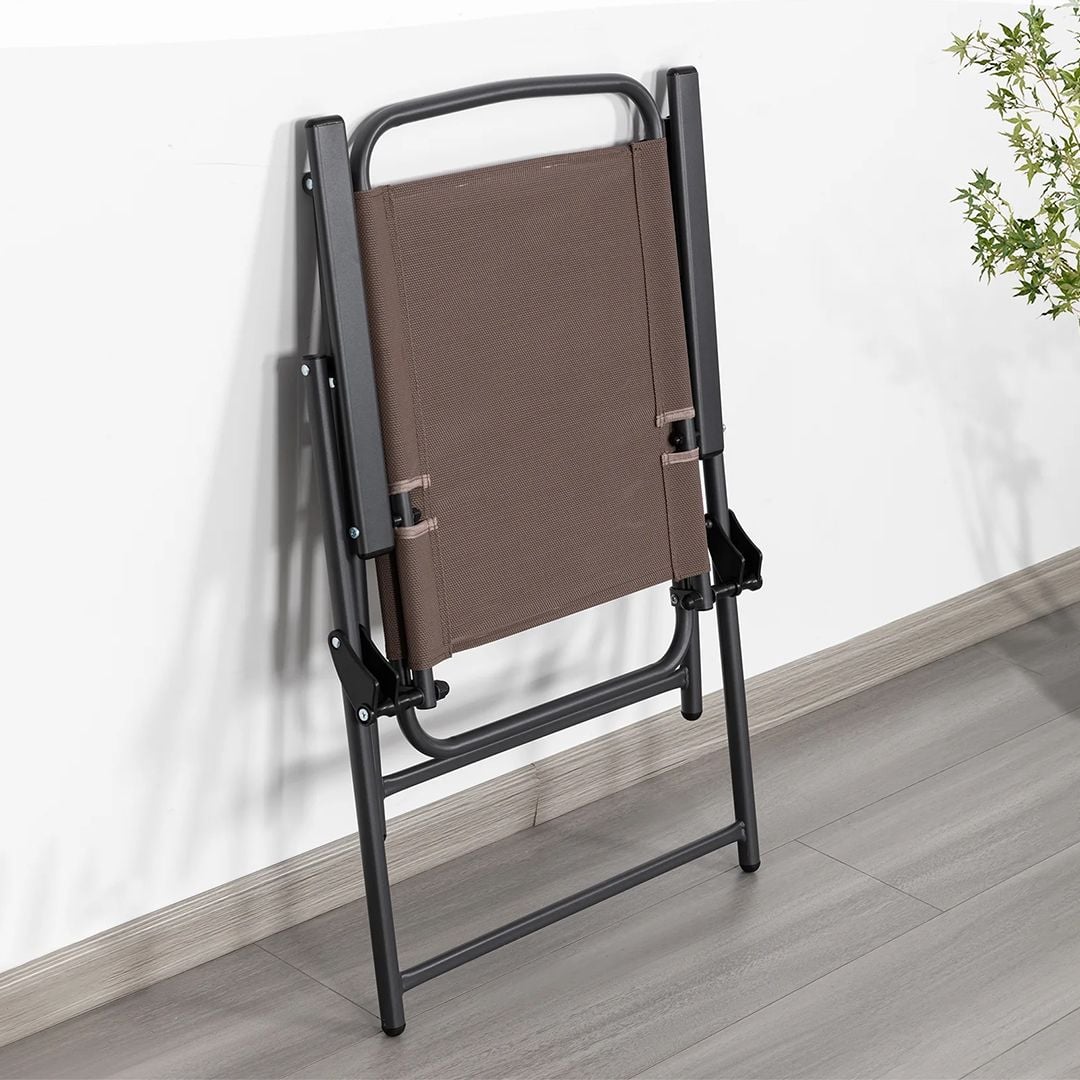 طقم جلوس خارجي مع مظلة - 6