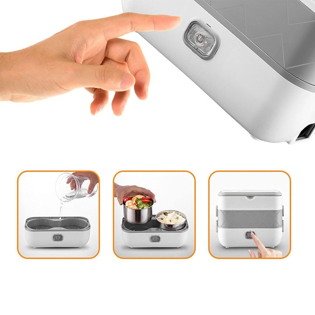 مُحضرة وحافظة الطعام الكهربائية 2 لتر  - 8
