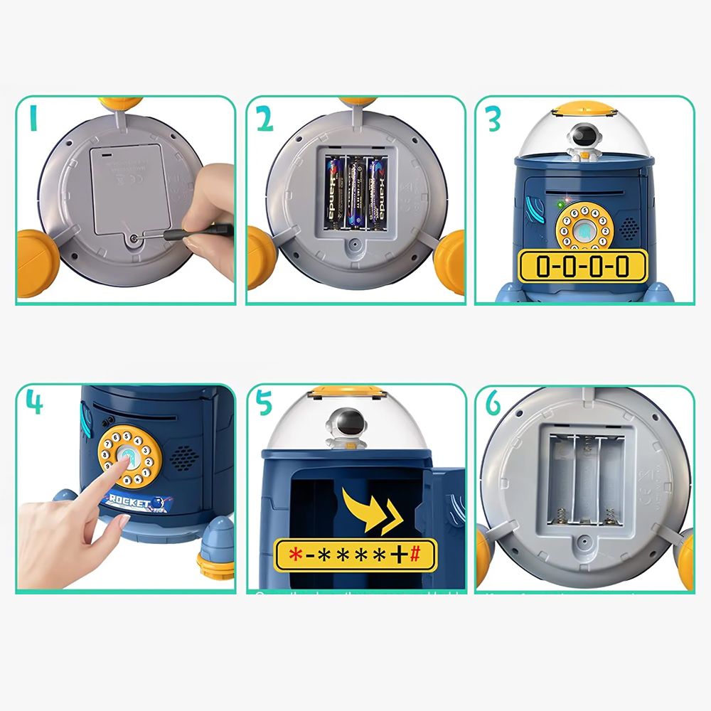 A Rocket Piggy Bank product thumbnail 9