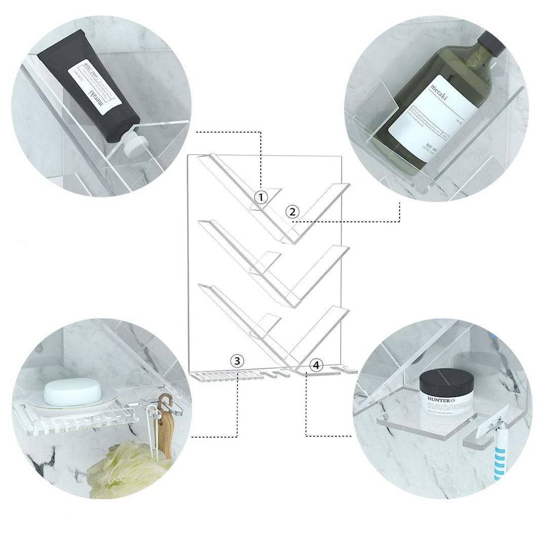 Hanging Acrylic Shelves product thumbnail 7