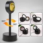 Smart Bluetooth Sunset Projection Lamp - 9