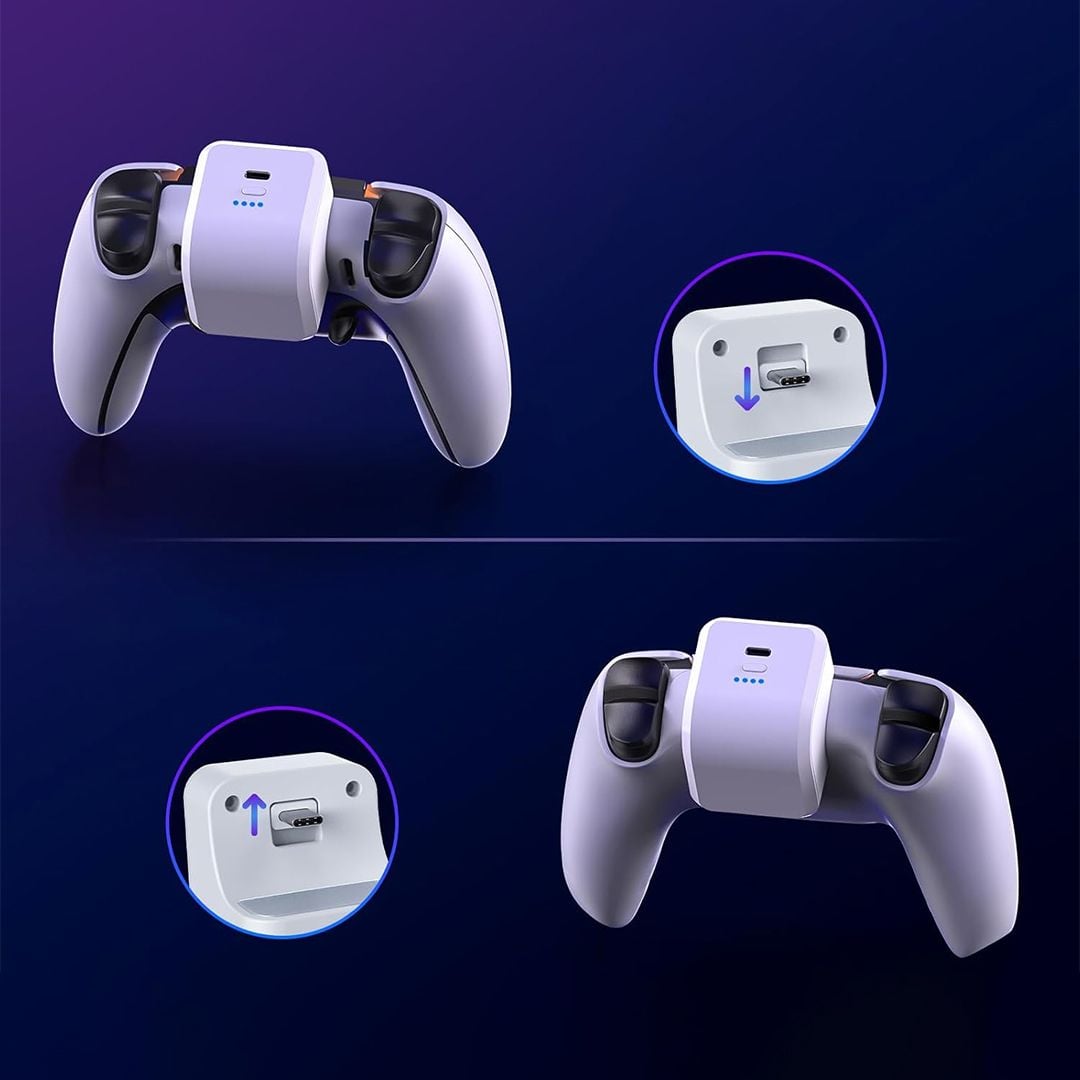 شاحن لاسلكي لأيدي البلاستيشن - 4