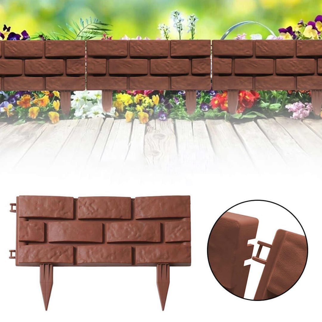 ديكور سياج الحديقة البلاستيكي - 14