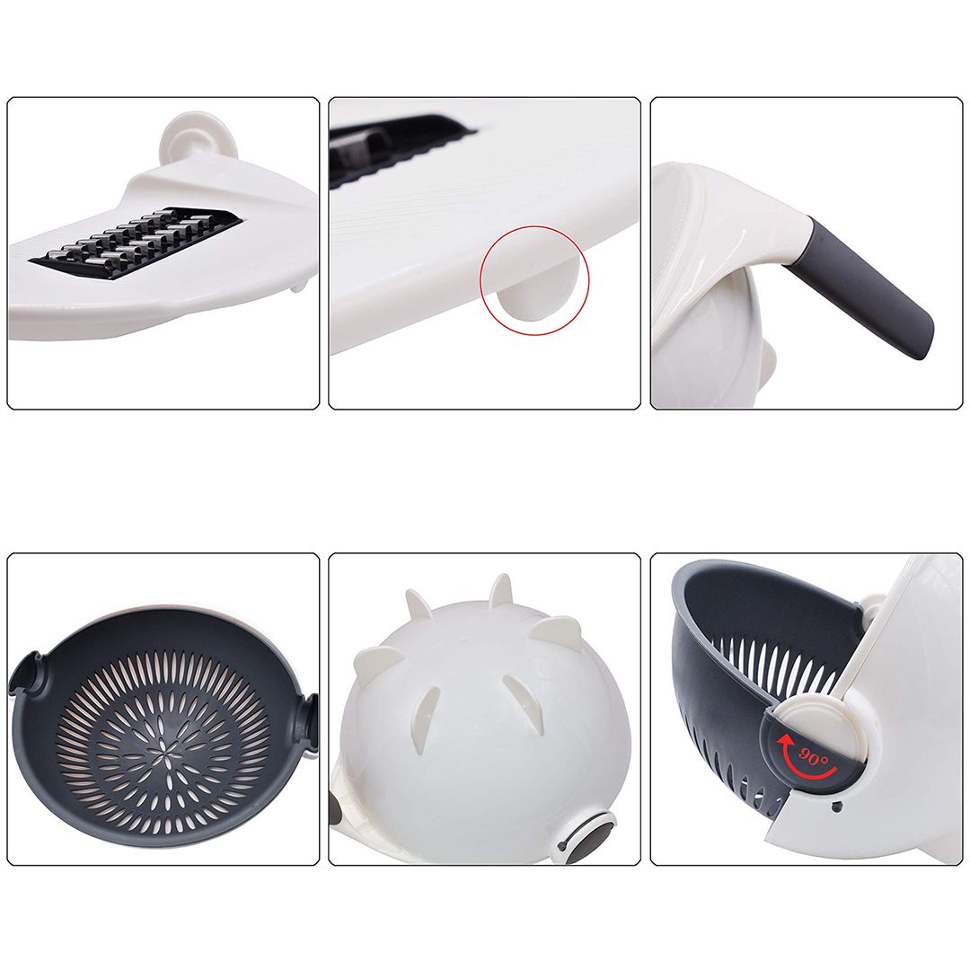 Grater and Vegetable Slicer with Strainer product thumbnail 9