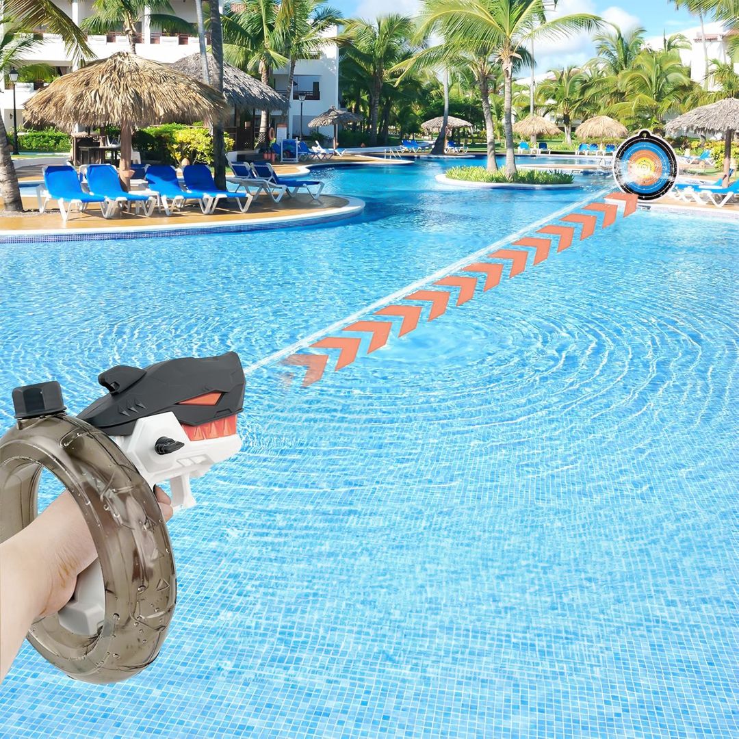 مسدس ماء رأس القرش الأوتوماتيكي - 7