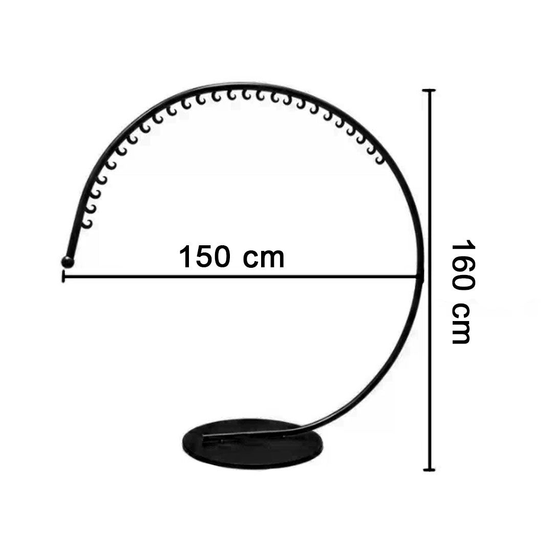 Circular Metal Clothes Rack product thumbnail 14